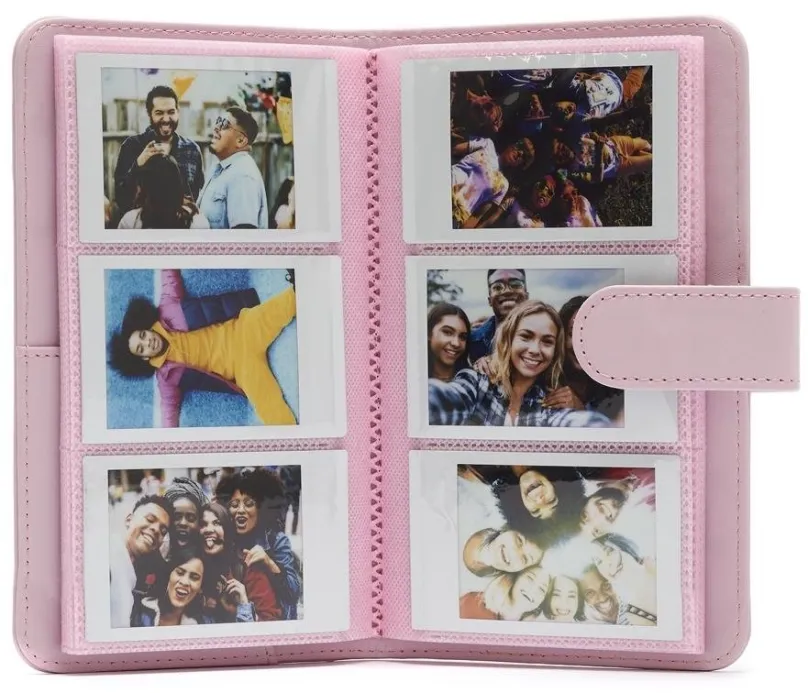 Fotoalbum Fujifilm Instax Mini 12 Blossom Pink album, zasúvací, pre 108 ks fotografií, 1