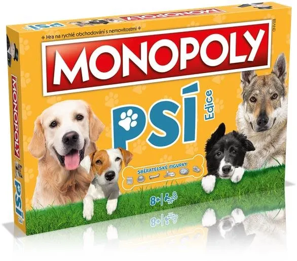 Dosková hra Monopoly Dogs