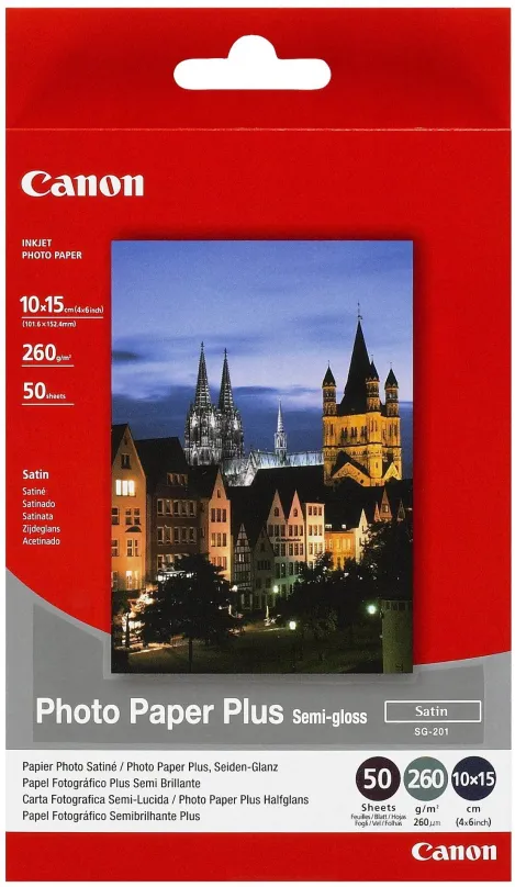 Fotopapier Canon SG-201S 10x15