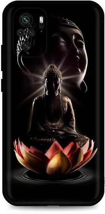 Kryt na mobil TopQ Xiaomi Redmi Note 10 silikón Meditation 59074