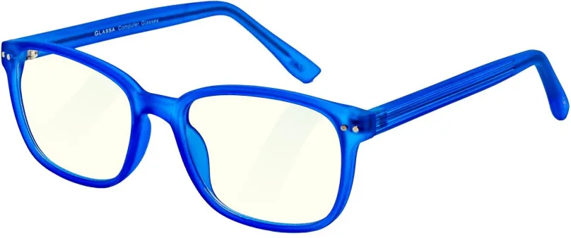 Okuliare na počítač GLASSA KIDS Blue Light Blocking GlassesPCG 11, dioptria +0,00 modrá