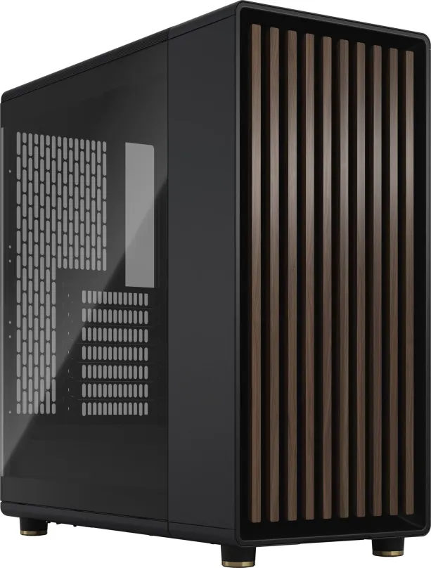 Počítačová skriňa Fractal Design North Charcoal Black TG Dark