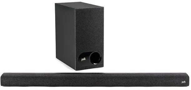 SoundBar Polk Signa S3, 2.1, s výkonom 100 W, aktívny bezdrôtový subwoofer, HDMI (1x výstu