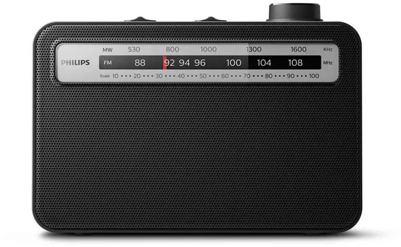 Rádio Philips TAR2506/12, klasické, kuchynské, do kúpeľne a prenosné, FM a MW tuner, výst.