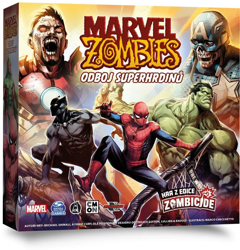 Dosková hra Marvel Zombies: Odboj superhrdinov