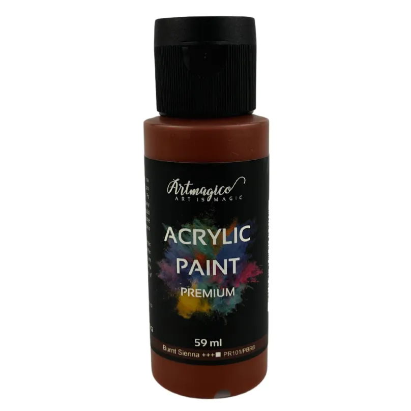 Artmagico - akrylové farby Premium 59 ml Farba: Burnt Sienna