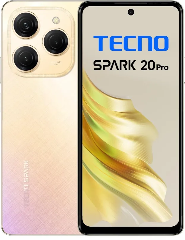 Mobilný telefón Tecno Spark 20 Pro 8GB/256GB zlatý