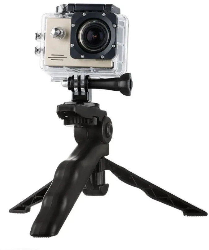 Príslušenstvo pre akčnú kameru MG Hand Holder Grip mini držiak so statívom na športové kamery GoPro / SJCAM
