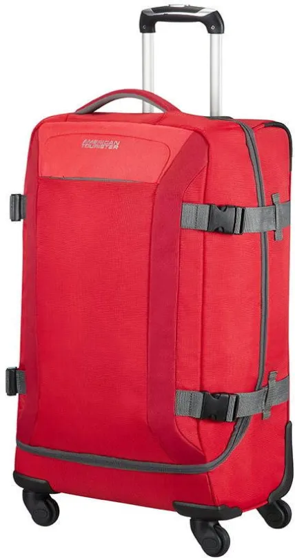 Cestovný kufor American Tourister Road Quest Spinner Duffle M Solid Red 1819
