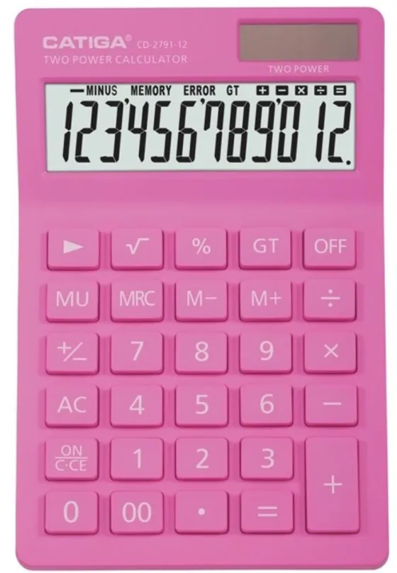 Kalkulačka CATIGA CD-2791 ružová