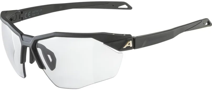 Cyklistické okuliare Alpina Twist SIX HR V black matt