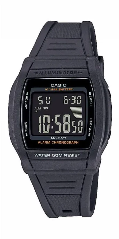 Dámske hodinky CASIO W-201-1BVEG