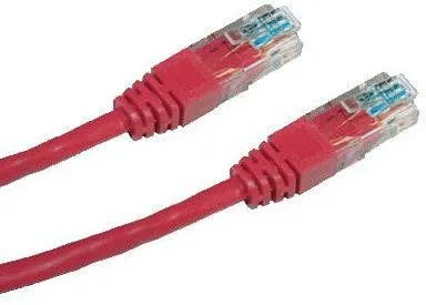 Sieťový kábel Datacom CAT6, UTP, 2m, červený