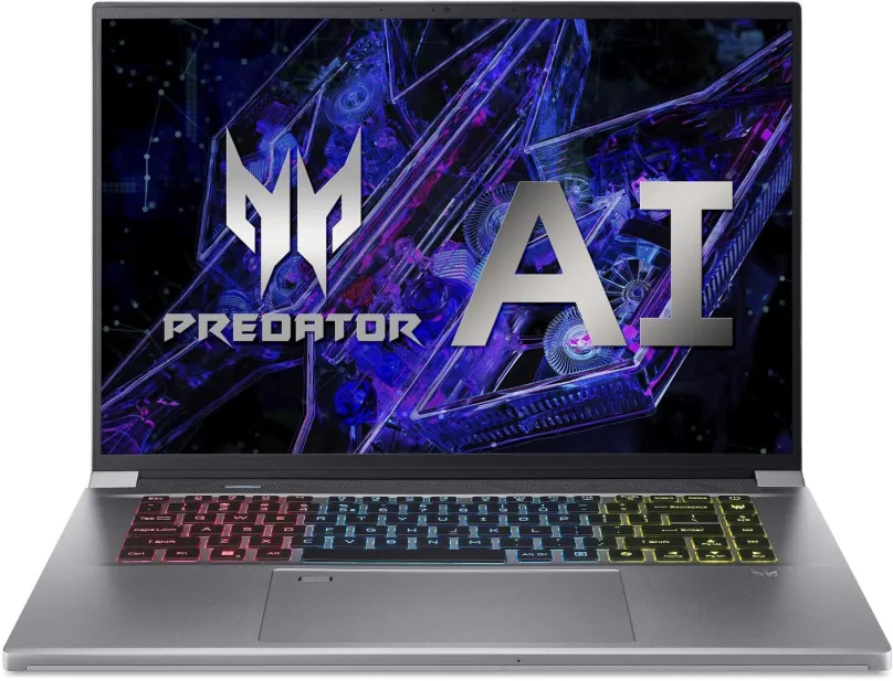 Herný notebook Acer Predator Triton Neo 16 Sparkly Silver celokovový