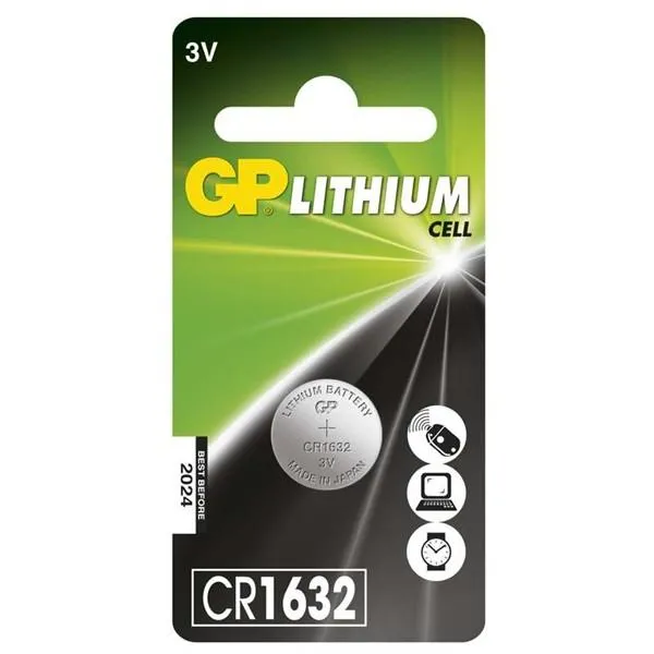 Lítiová batéria GP CR1632 - 1 kus
