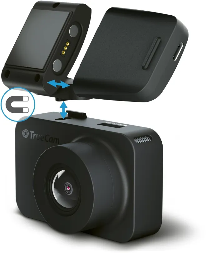 Kamera do auta TrueCam M5 GPS WiFi (s hlásením radarov)