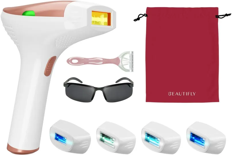 IPL epilátor Beautifly B-Shine PRO, na intímne partie, dámsky, osvetlenie, UV filter, sním