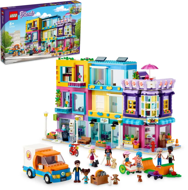 LEGO stavebnica LEGO® Friends 41704 Budova na hlavnej ulici