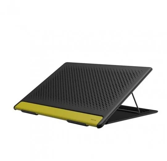 Stojan na prenosný počítač Baseus Portable Laptop Stand, Gray&Yellow 15"