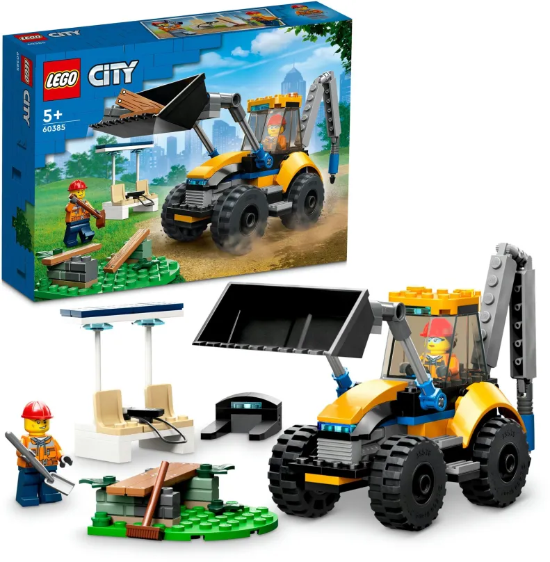 LEGO stavebnica LEGO® City 60385 Bager s rýpadlom