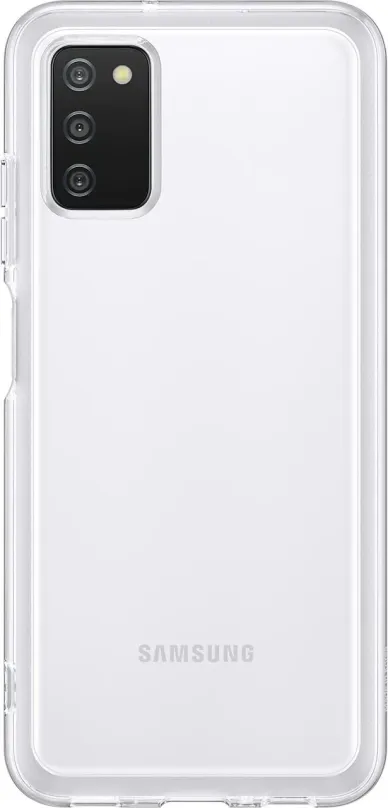 Kryt na mobil Samsung Galaxy A03 Polopriehľadný zadný kryt priehľadný
