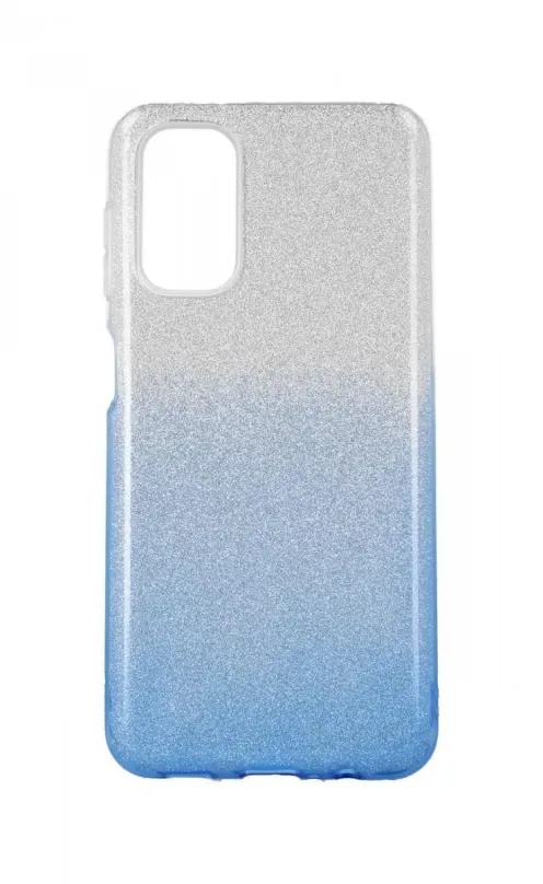 Kryt na mobil TopQ Kryt Samsung A13 5G glitter strieborno-modrý 68706
