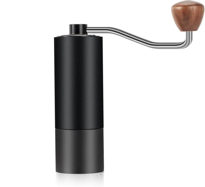 Mlynček na kávu KAFISTA Nerezový ručný mlynček na kávu s kónickým jadrom