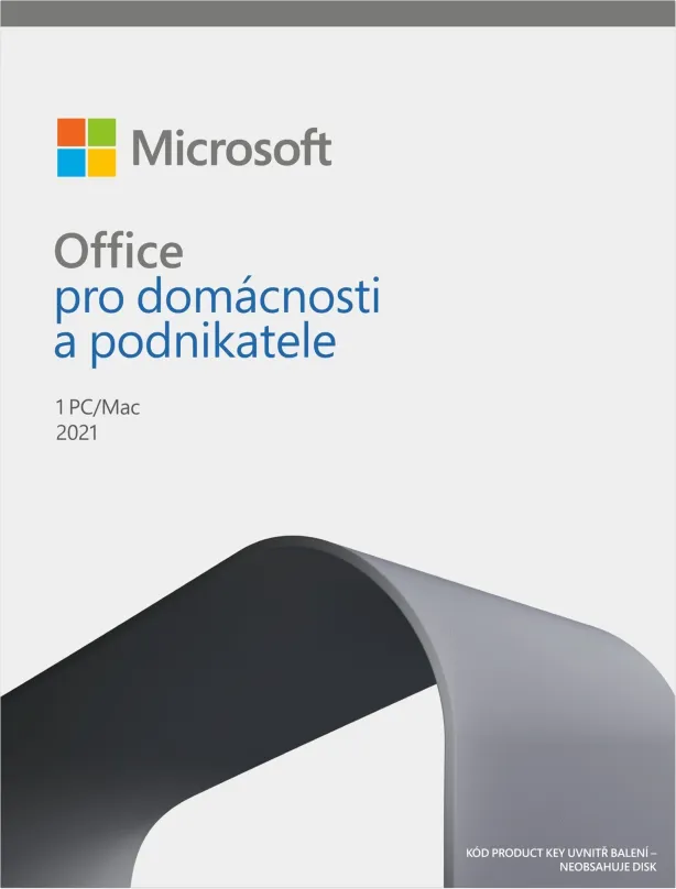 Kancelársky softvér Microsoft Office 2021 pre domácnosti a podnikateľov (elektronická licencia)
