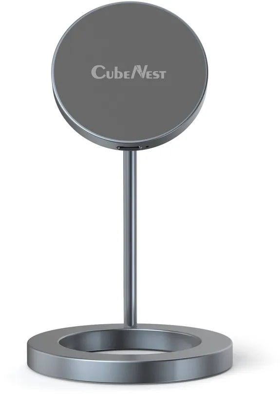 Nabíjací stojan PowerCube CubeNest S111 bezdrôtová magnetická nabíjačka s podporou uchytenia MagSafe