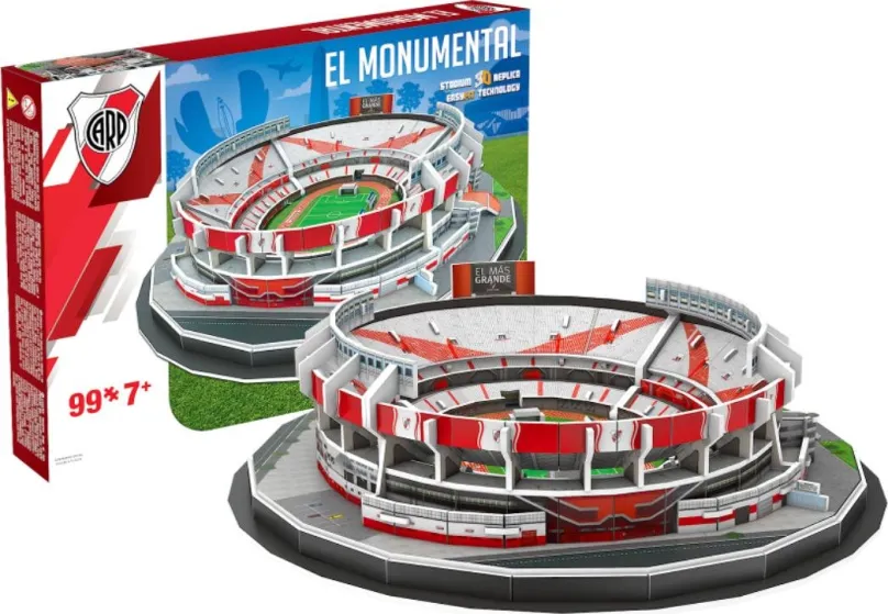 3D puzzle NANOSTAD 3D puzzle Štadión El Monumental - CA River Plate 99 dielikov