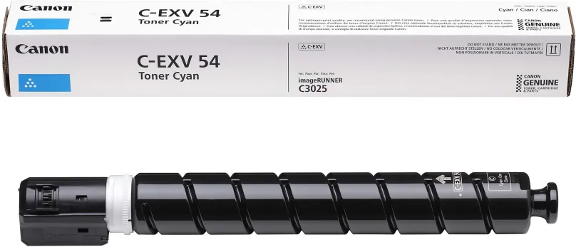 Toner Canon C-EXV 54 azúrový, pre Canon C3025i, C3125i, 8.500 strán
