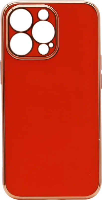 Kryt na mobil iWill Luxury Electroplating Phone Case pre iPhone 13 Pre Max Orange
