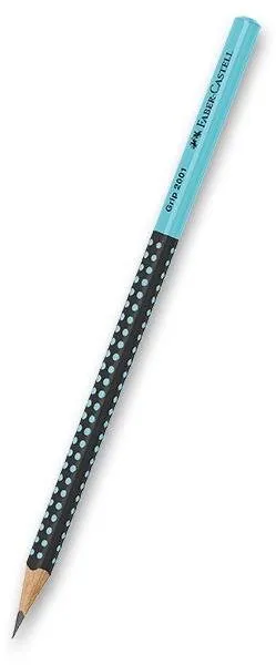 Grafitová ceruzka FABER-CASTELL Grip TwoTone HB trojhranná, tyrkysová
