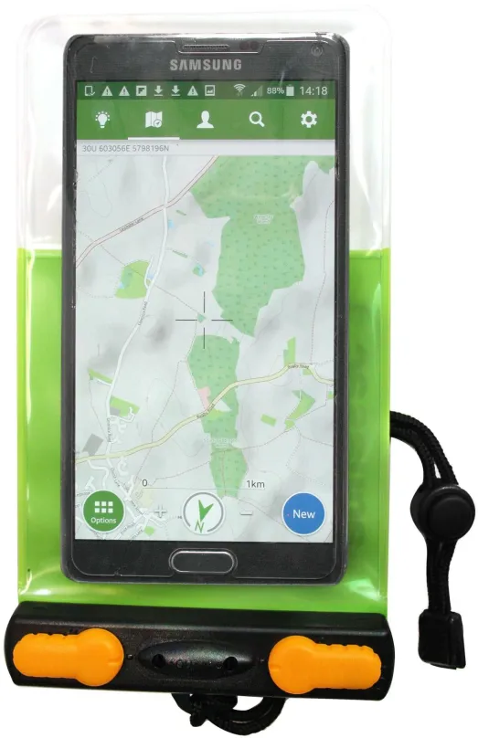 Vodotesné puzdro Aquasac Phone Case (Green)