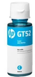 Atrament do tlačiarne HP M0H54AE č. GT52 azúrová