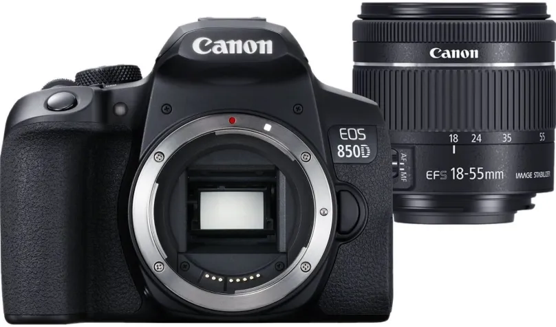 Digitálny fotoaparát Canon EOS 850D EF-S18-55mm f/4-5.6 IS STM