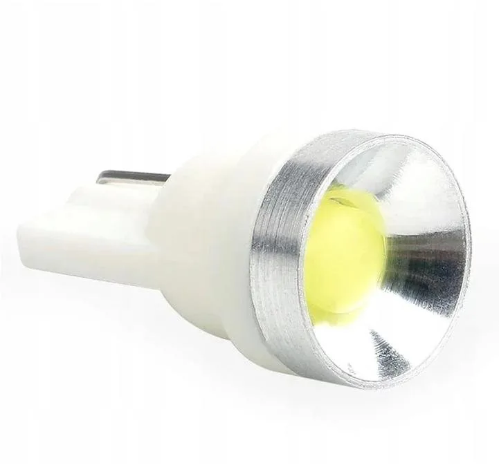 LED autožiarovka Rabel T10 W5W 1 ľad COB High Power biela