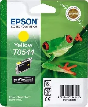 Cartridge Epson T0544 žltá, pre Stylus Photo R800 / R1800