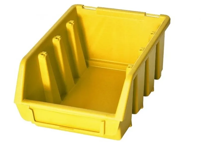 Box na náradie Patrol Plastový box Ergobox 1 7,5 x 11,2 x 11,6 cm, žltý