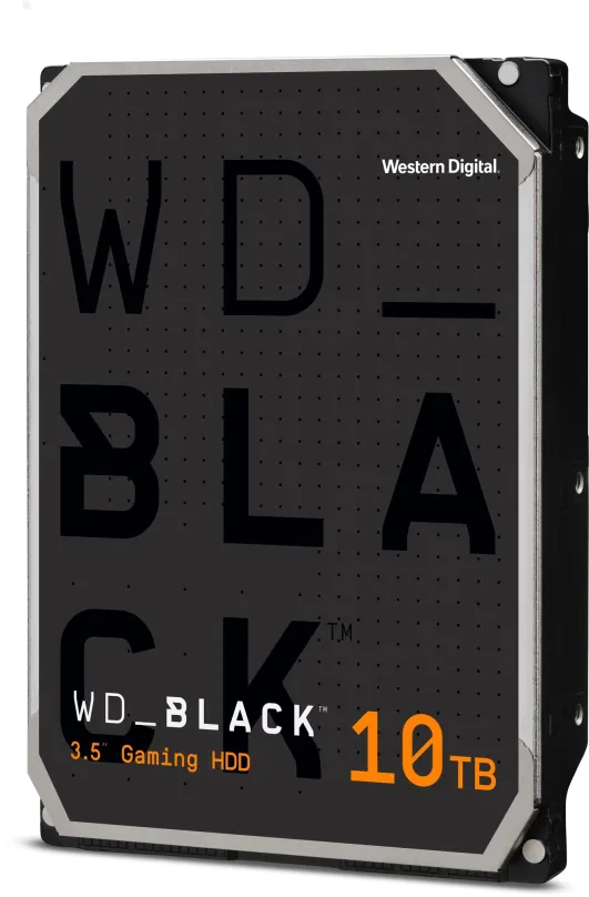 Pevný disk WD Black 10TB, 3.5", SATA III, maximálna rýchlosť prenosu 263 MB/s, cache