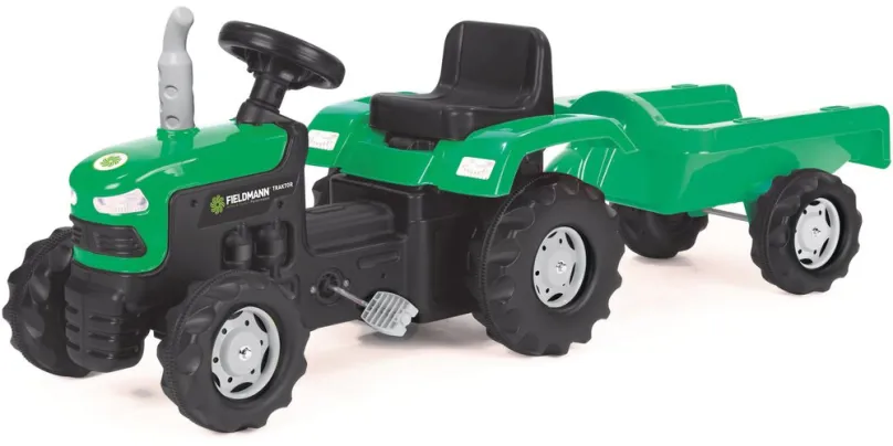 Šliapací traktor šliapací traktor s vozíkom