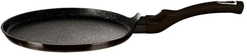 BERLINGERHAUS Panvica na palacinky s mramorovým povrchom 28 cm Shiny Black Collection