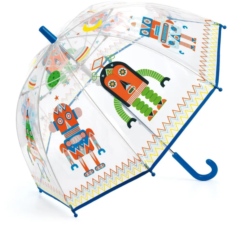 Detský dáždnik Djeco Krásny dizajnový dáždnik - Roboti