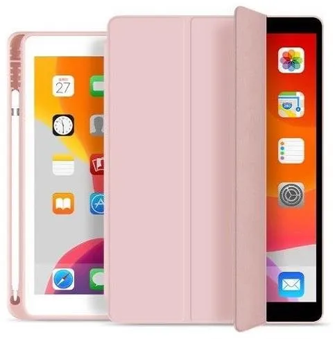 Púzdro na tablet Tech-Protect SC Pen púzdro na iPad 10.2'' 2019 / 2020 / 2021, ružové