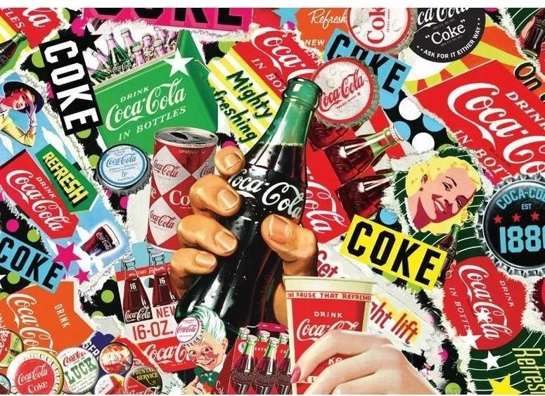 Puzzle Schimdt Puzzle Coca Cola je to! 1000 dielikov