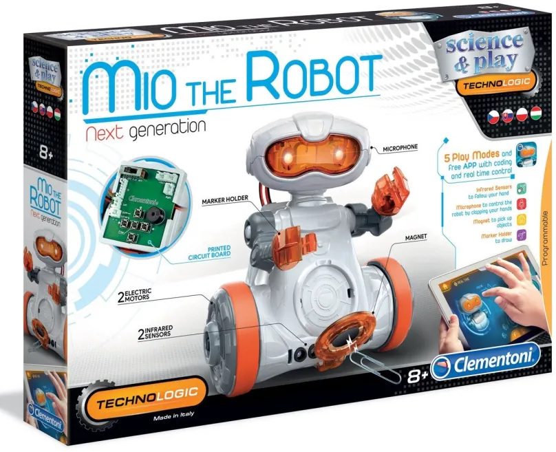 Robot Mio robot, hračka, humanoidná, programovanie pre najmenších, ovládanie mobilom, tabl