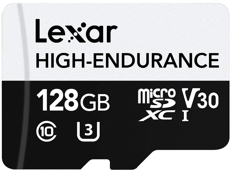 Lexar pamäťová karta 128GB High-Endurance microSDHC/microSDXC™ UHS-I card, (čítanie/zápis: 100/45MB/s) C10 A1 V30 U3