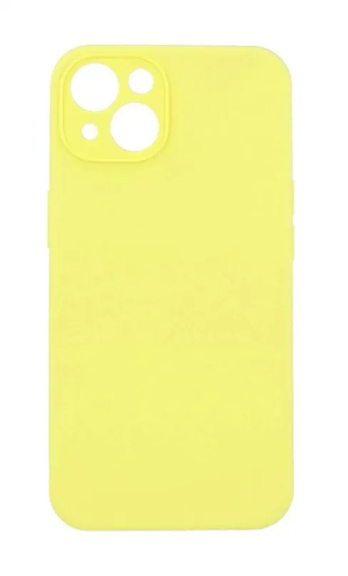 Kryt na mobil TopQ Kryt Essential iPhone 13 žltý 92736