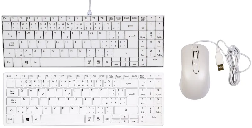Set klávesnice a myši HP Healthcare Edition Keyboard and Mouse - SK