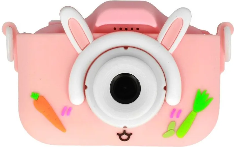 Detský fotoaparát MG C10 Rabbit detský fotoaparát, ružový
